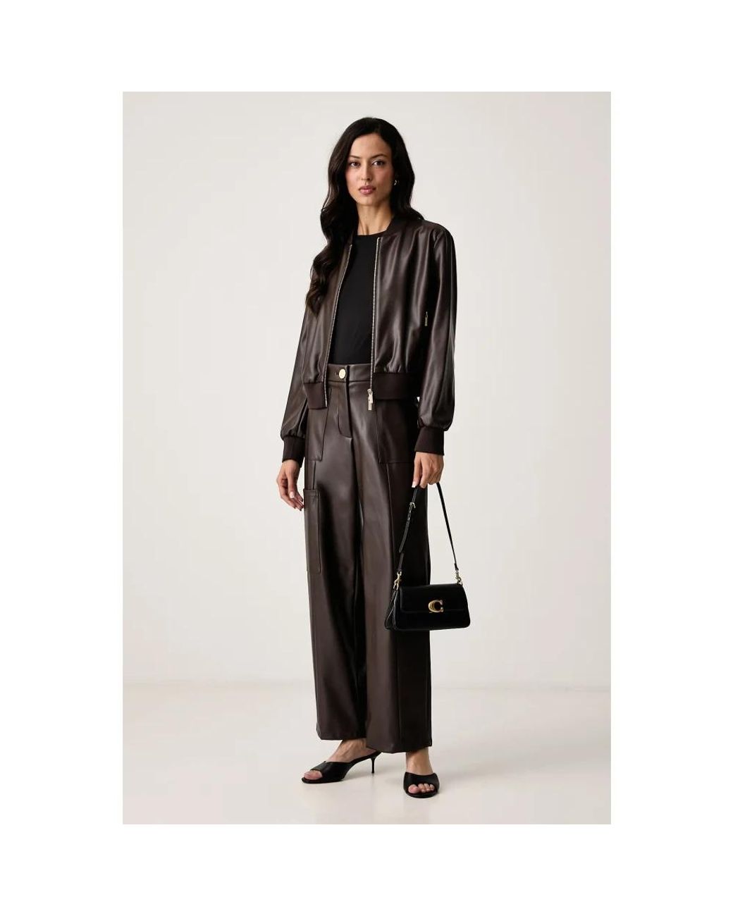 ARMANI EXCHANGE Black Bomberjacke