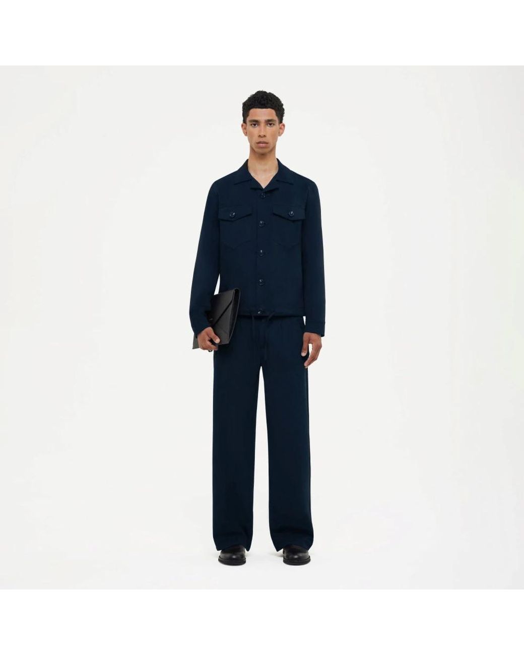 Wide Trousers flâneur pour homme en coloris Blue