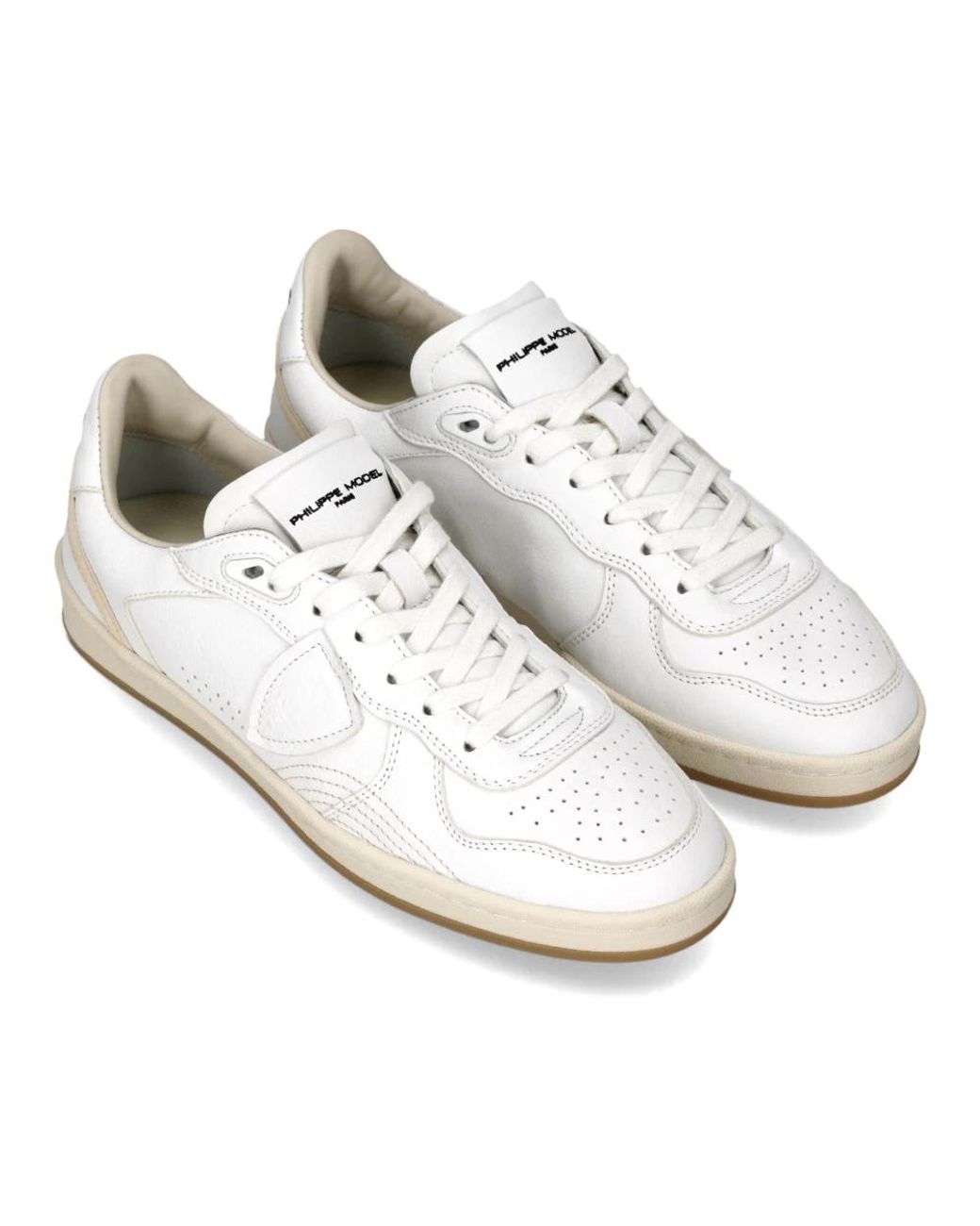 Philippe Model White Sneakers