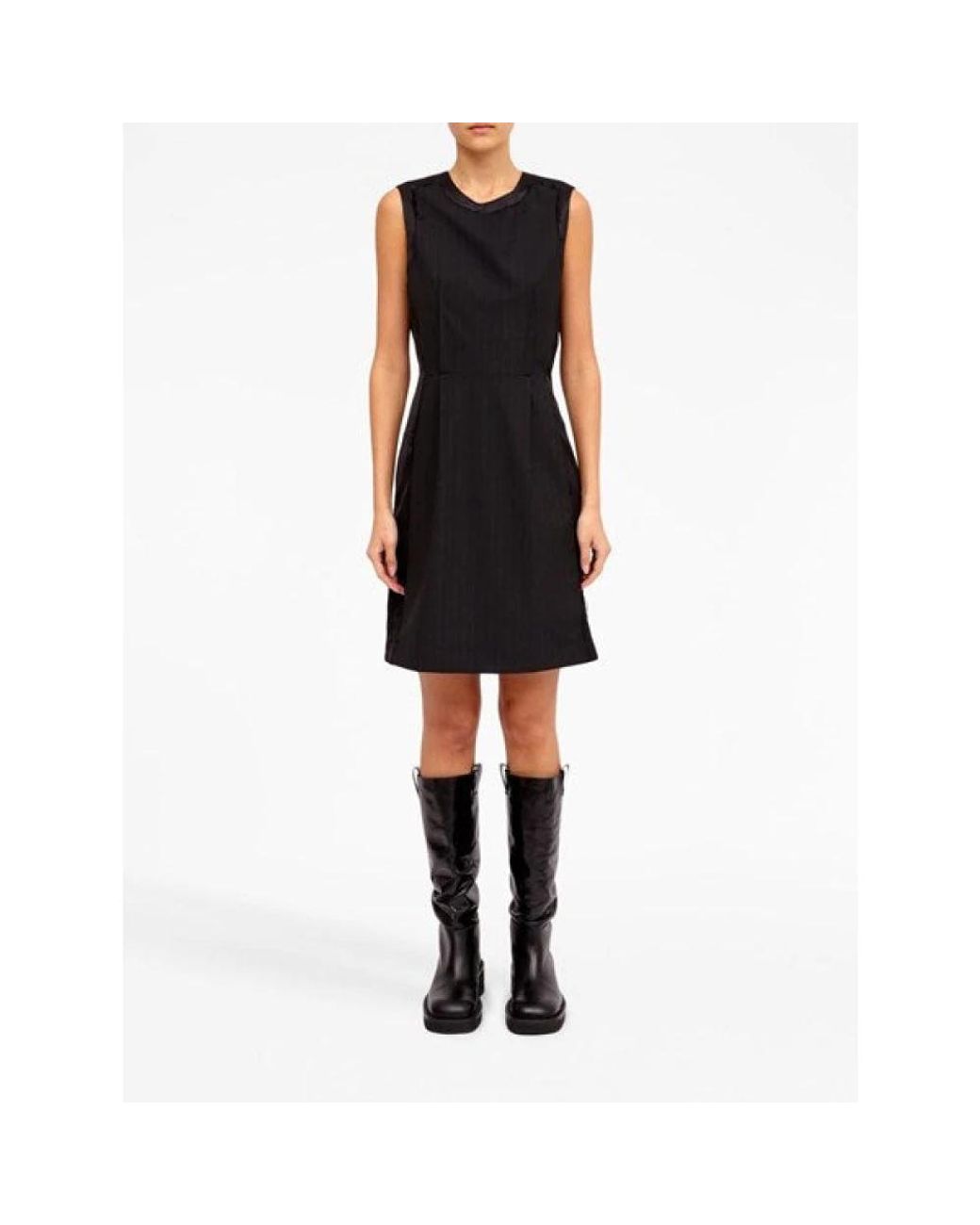 MM6 by Maison Margiela Black Short Dresses