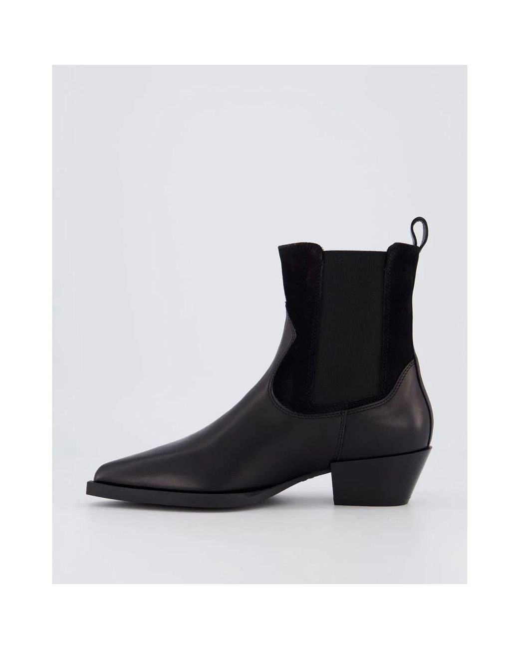 COPENHAGEN Black Cowboy & Biker Boots