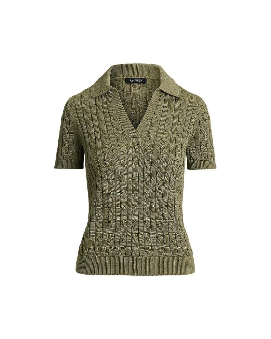 Ralph Lauren Cable Polo in het Green