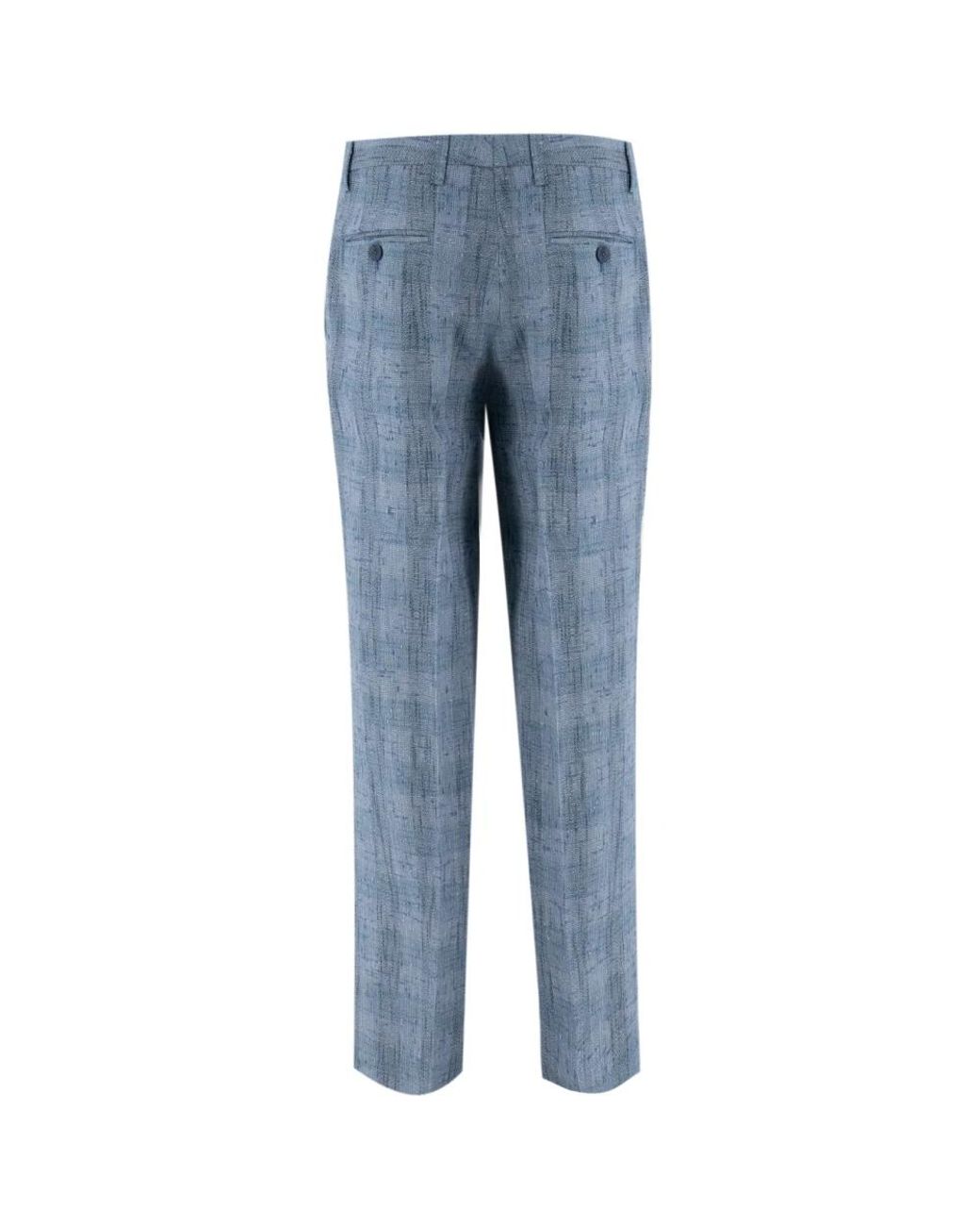 Etro Blue Straight Trousers