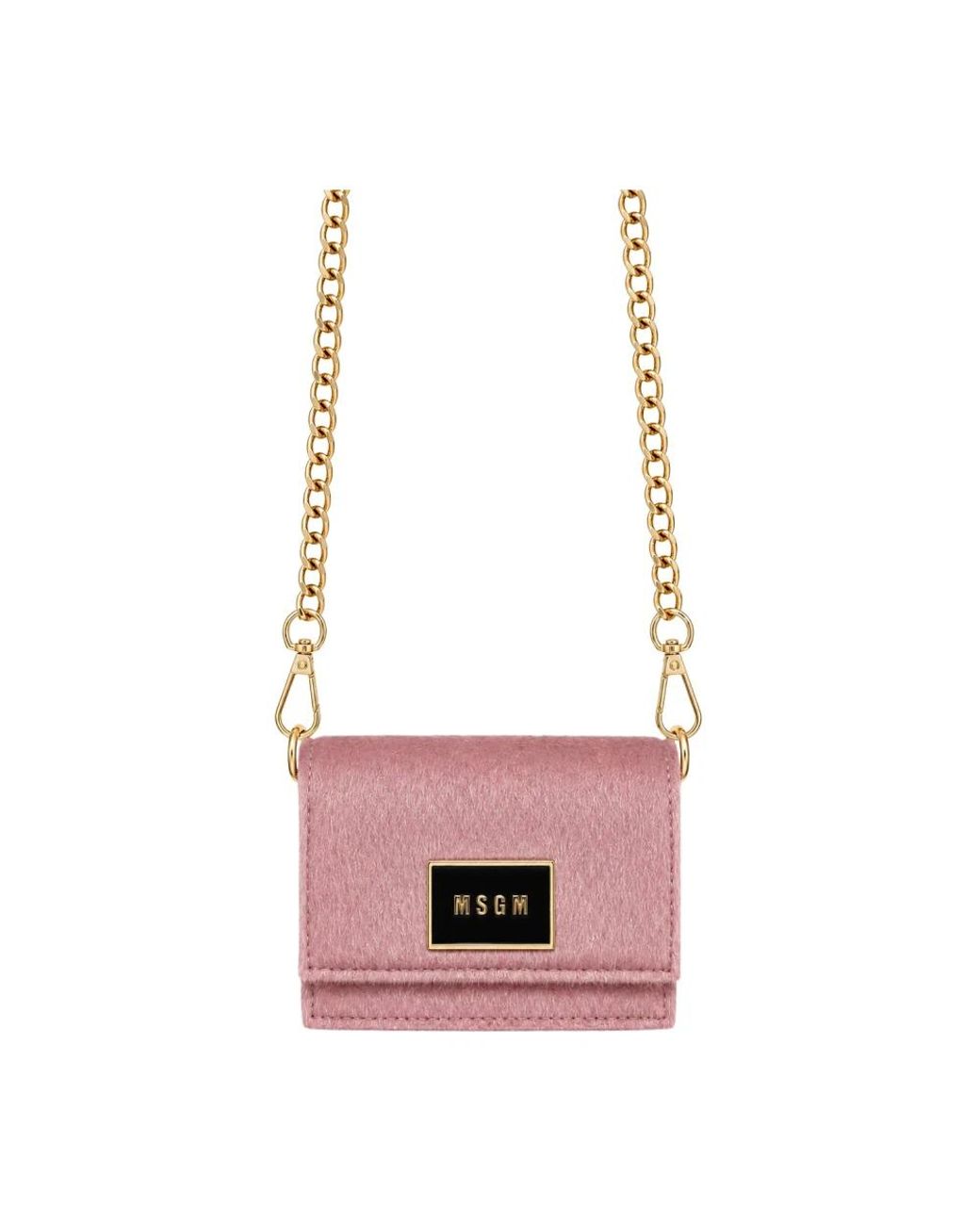 MSGM Pink Cross Body Bags