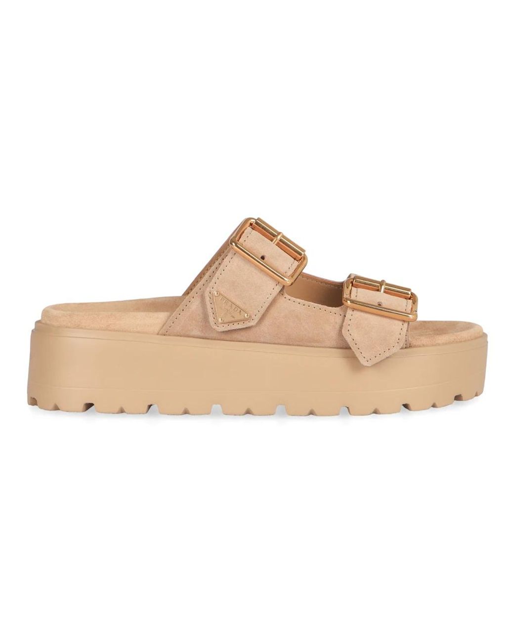 Prada Natural Sliders