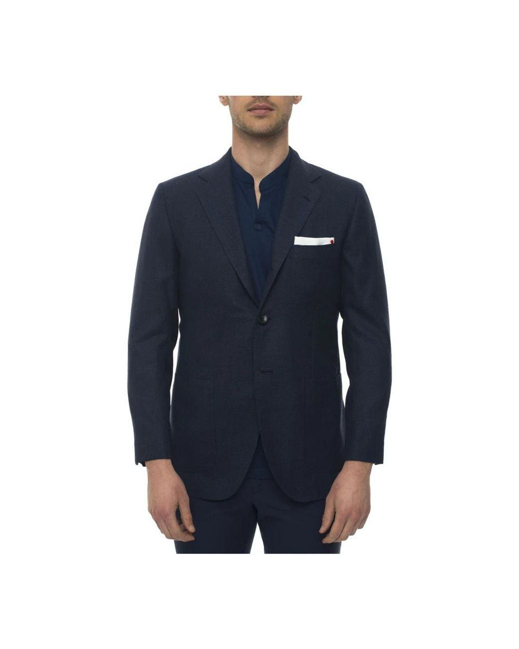 Kiton Blue Formal Blazers for men