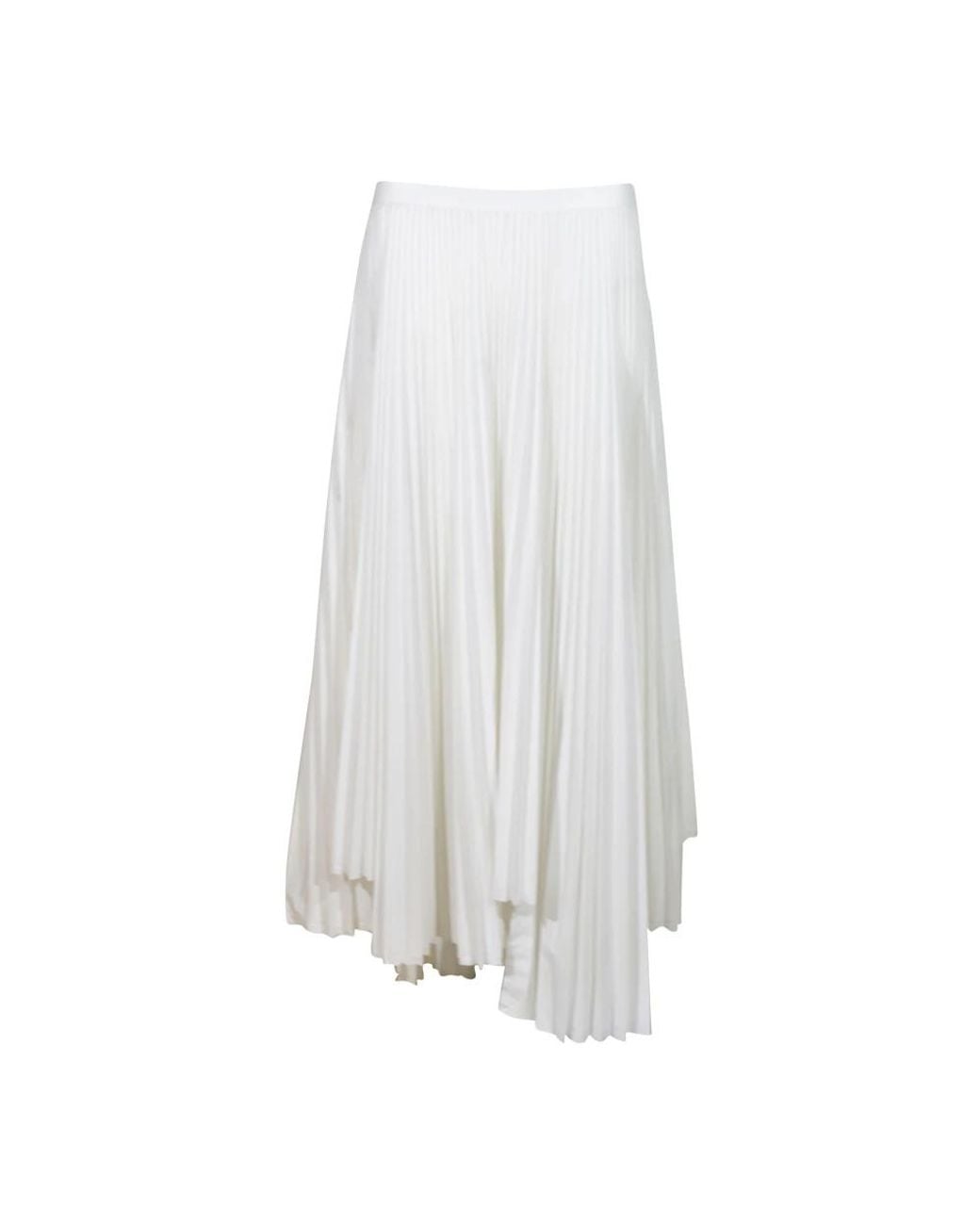 Plan C White Maxi Skirts