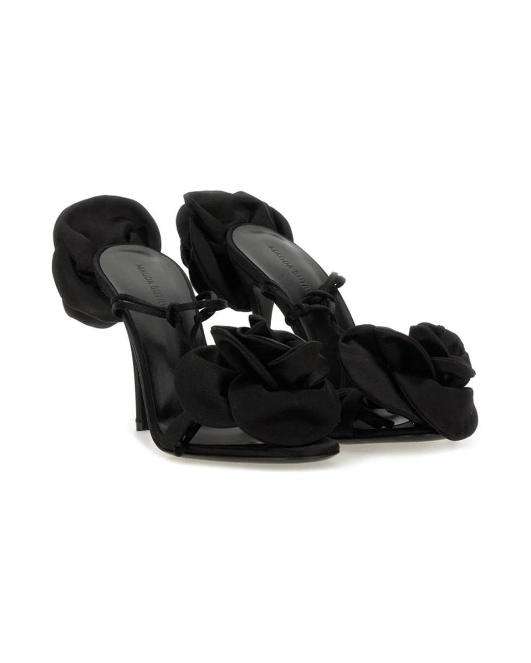 Magda Butrym Black High Heel Sandals