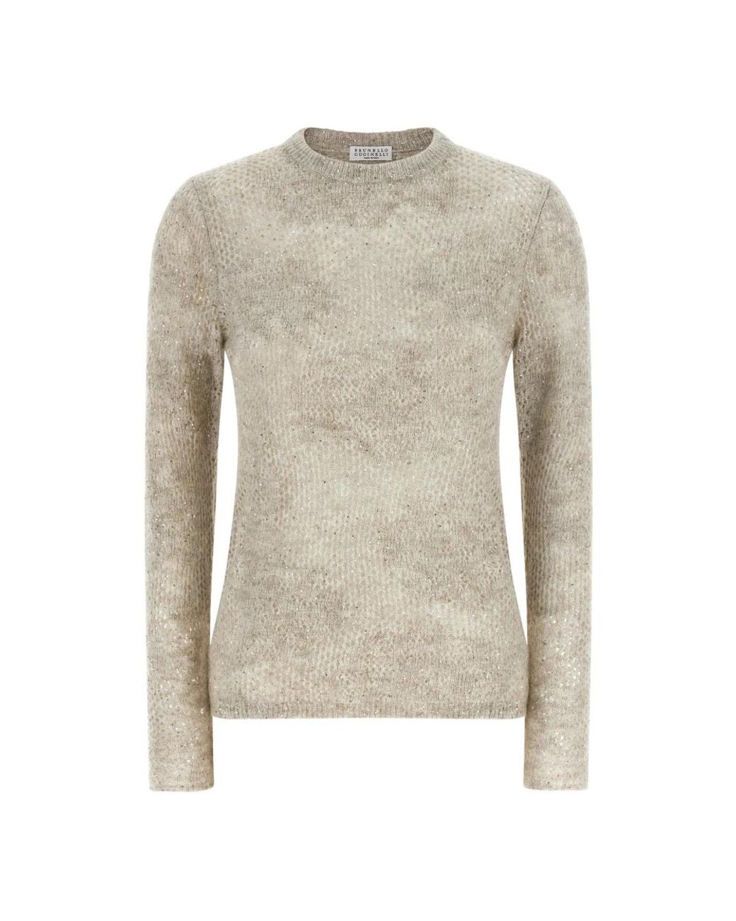 Brunello Cucinelli Gray Strickware