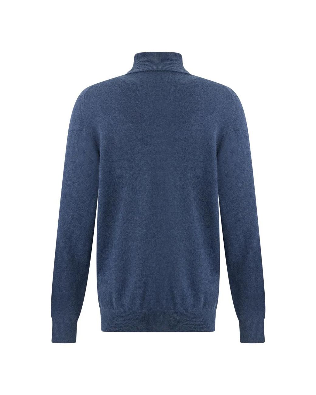 Fedeli Blue Cashmere Knitwear for men