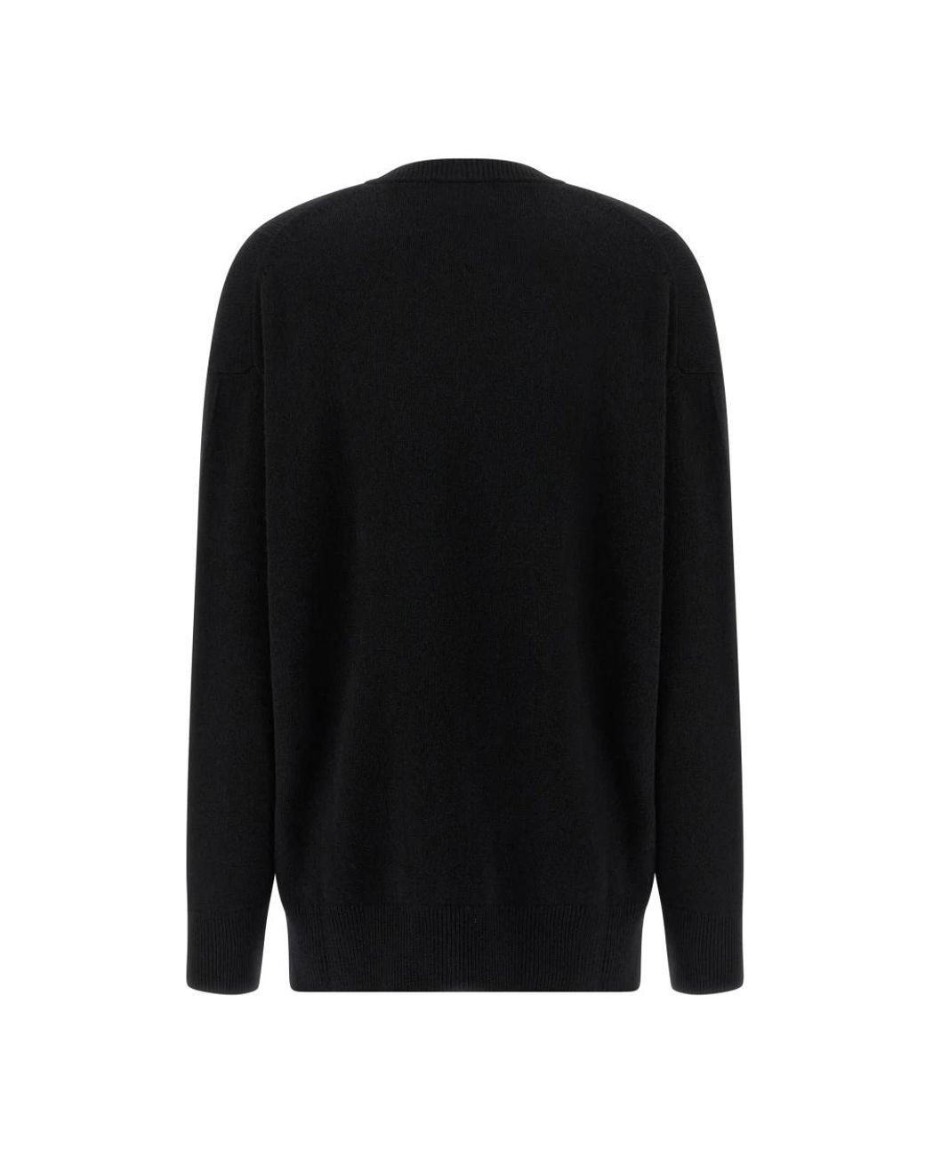 Jil Sander Black V-Neck Knitwear