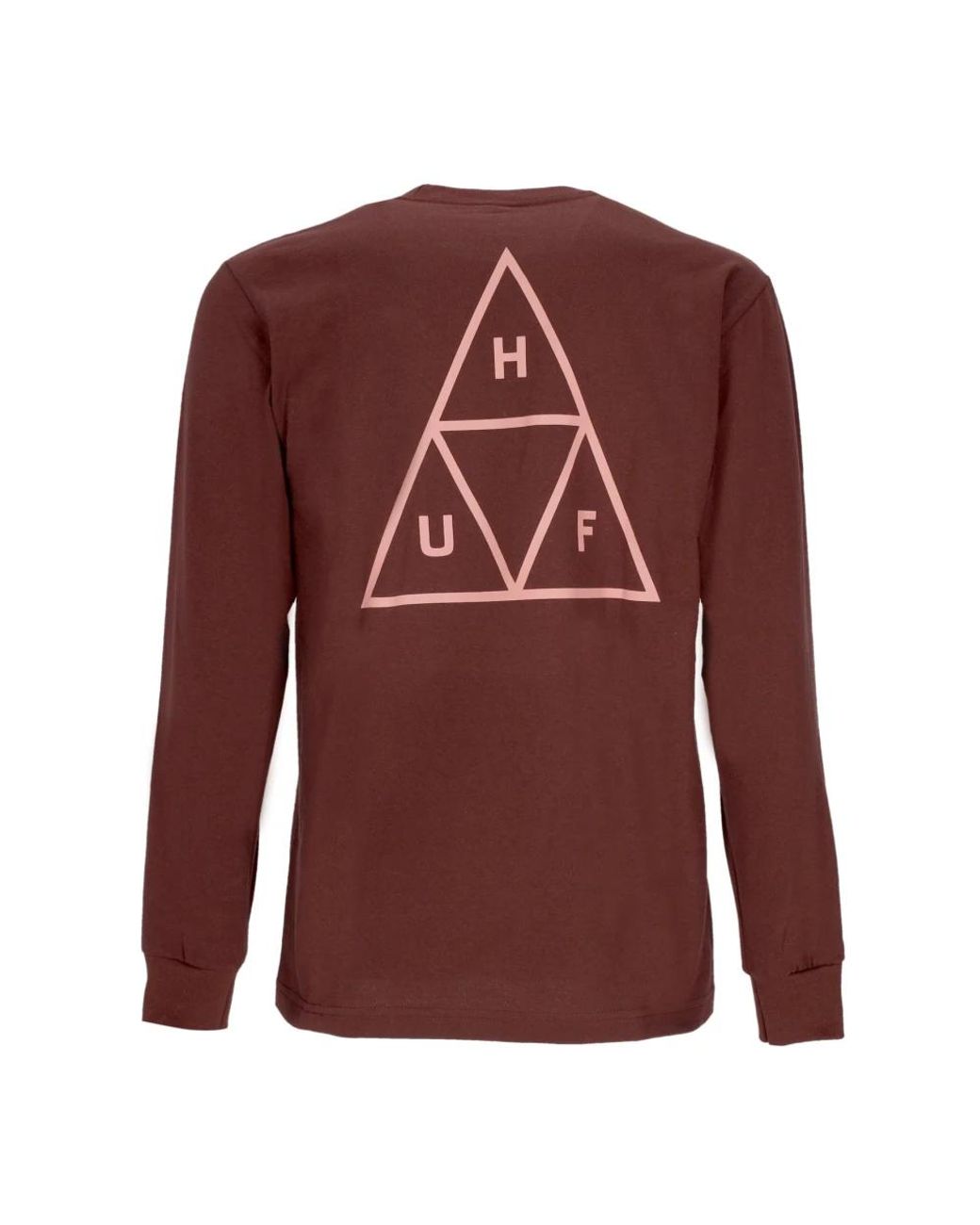 Huf Brown Long Sleeve Tops for men