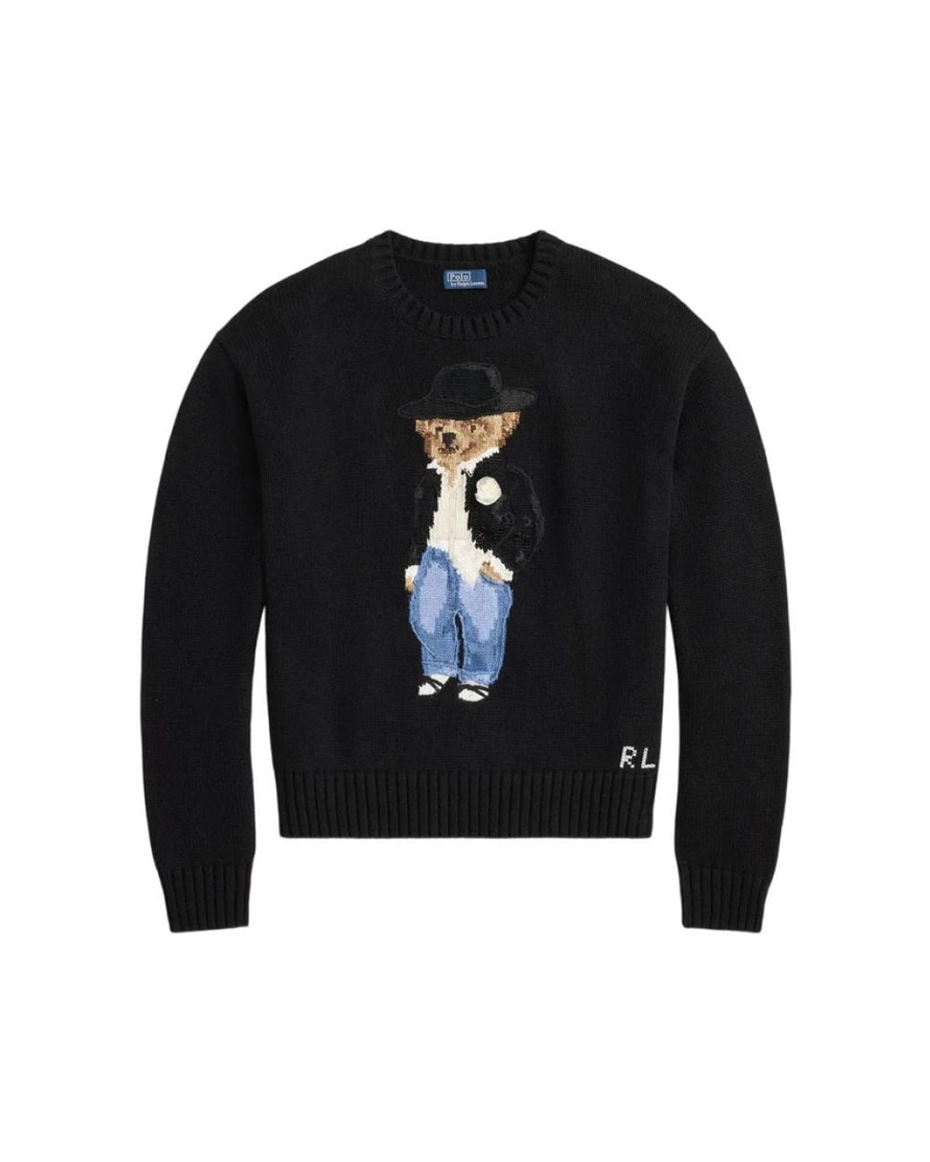 Ralph Lauren Black Round-Neck Knitwear