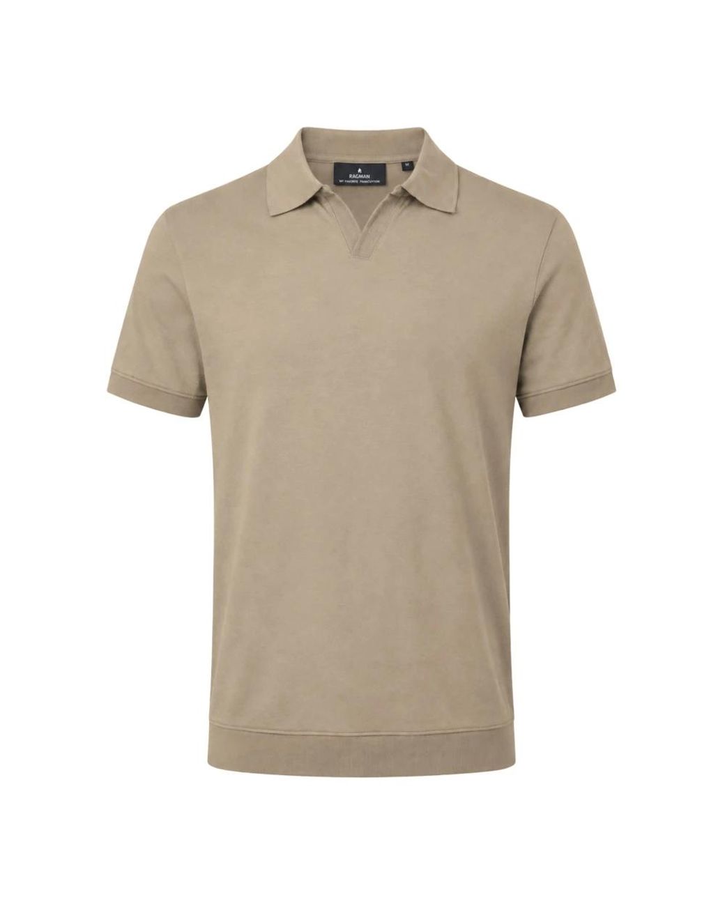 RAGMAN Polo in het Natural voor heren