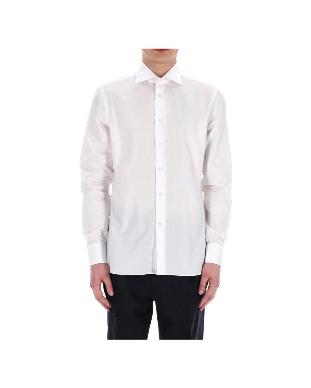 Borriello White Formal Shirts for men