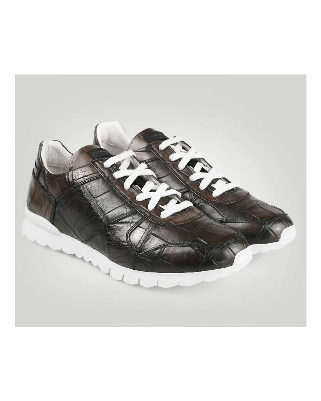 Kiton Black Sneakers for men