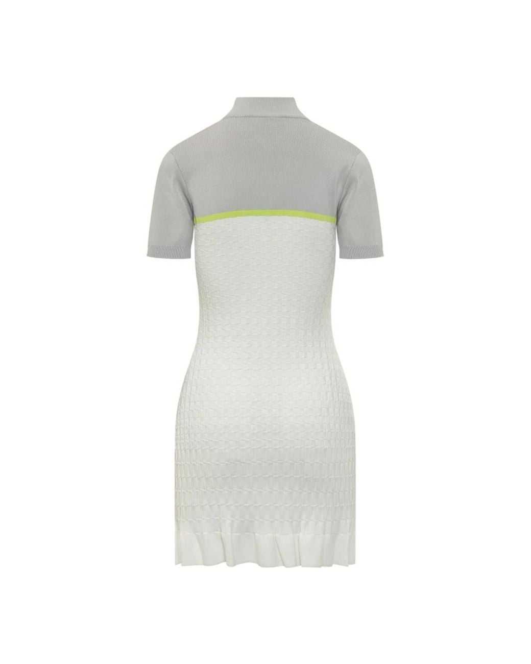 Casablanca White Short Dresses