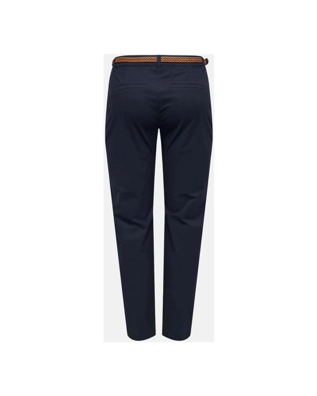 Jacqueline De Yong Blue Cropped Trousers