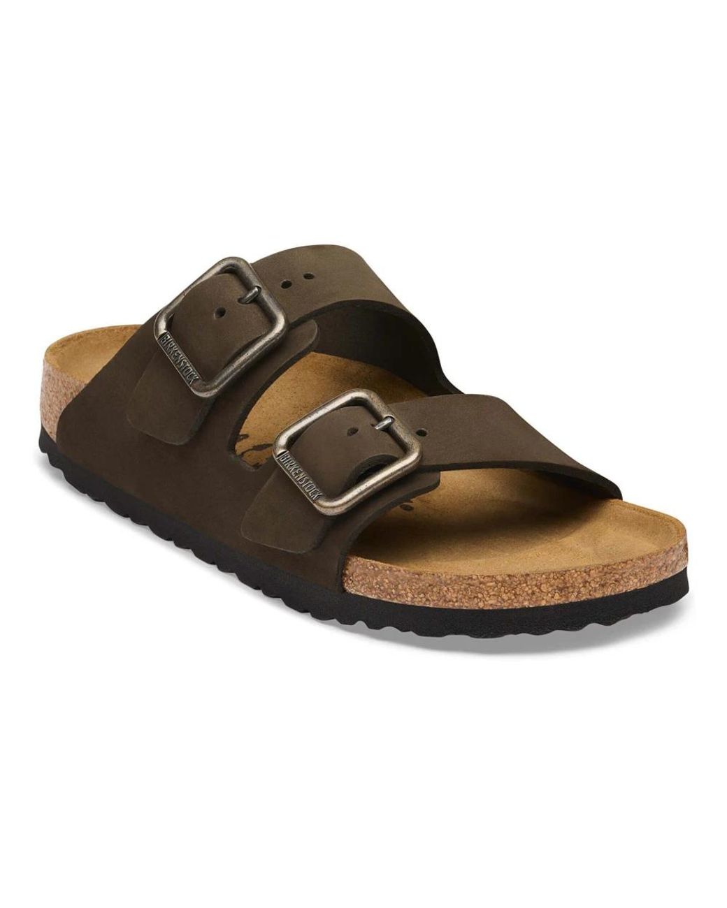 Birkenstock Brown Sliders for men