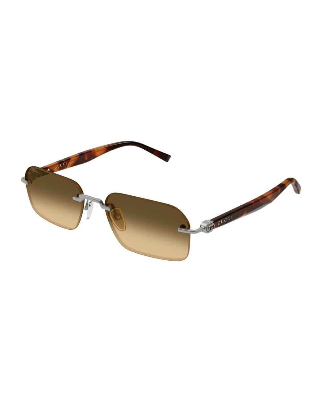 Gucci Brown Sunglasses for men