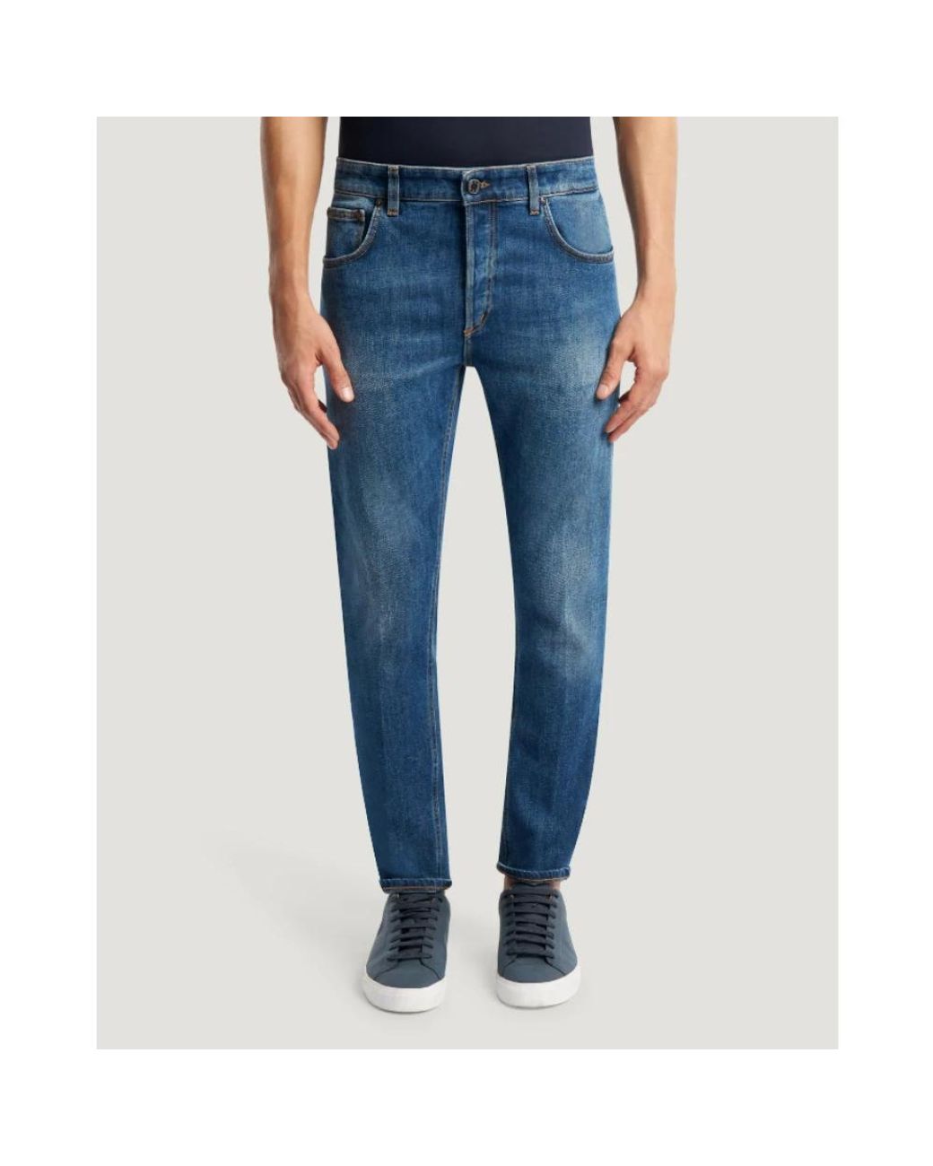 PT Torino Blue Slim-Fit Jeans for men