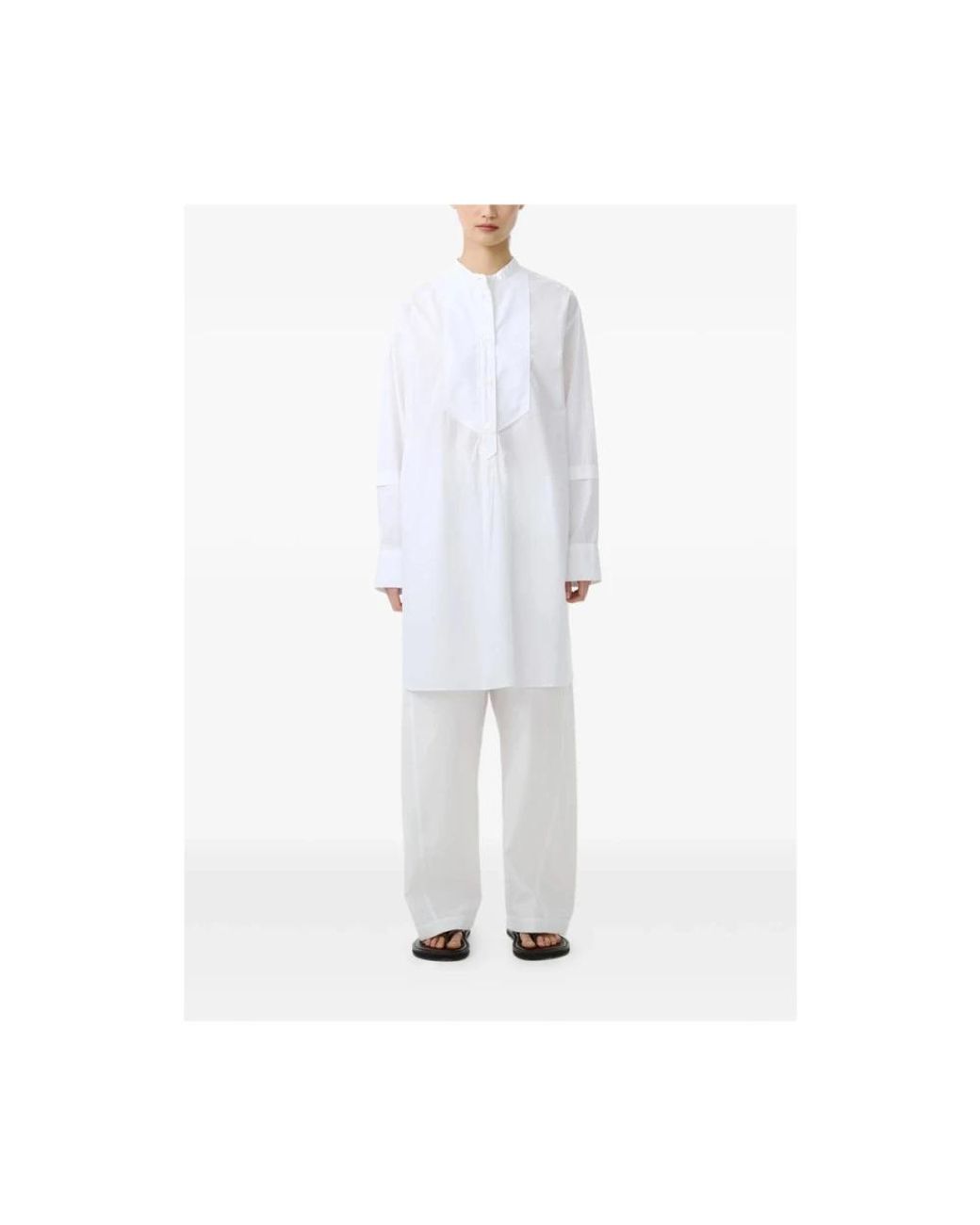 Studio Nicholson White Short Dresses