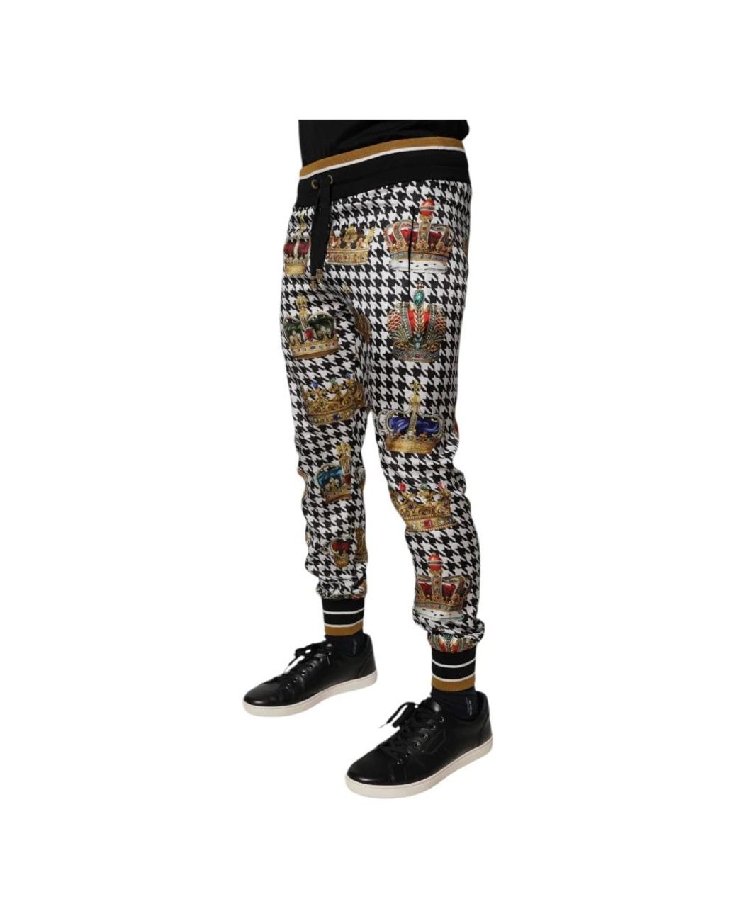 Dolce & Gabbana Black Sweatpants for men