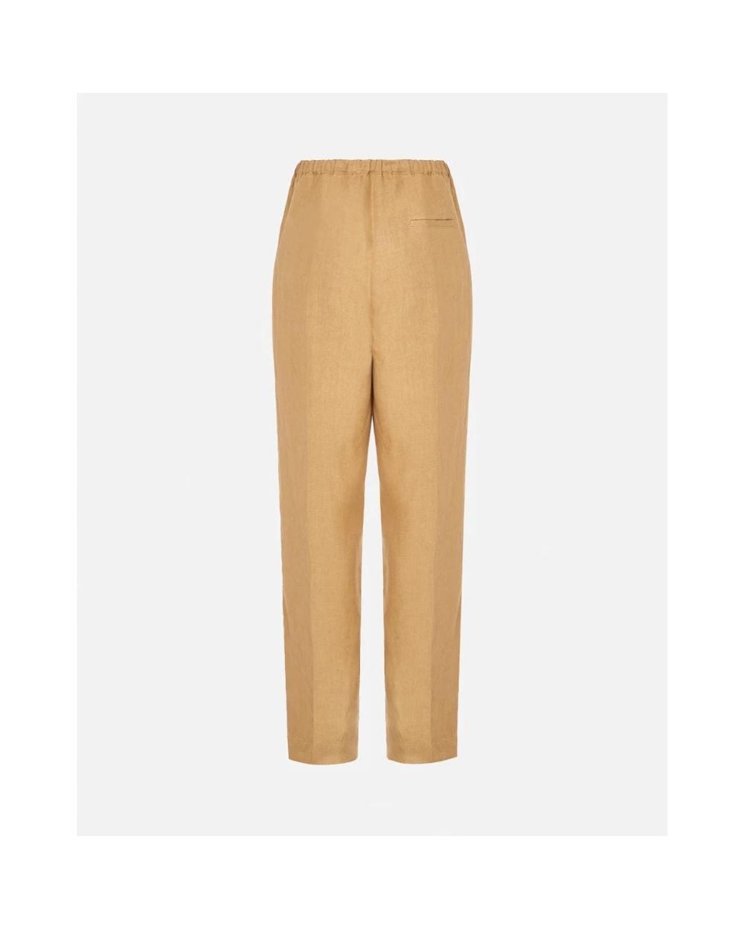 Forte_forte Natural Straight Trousers
