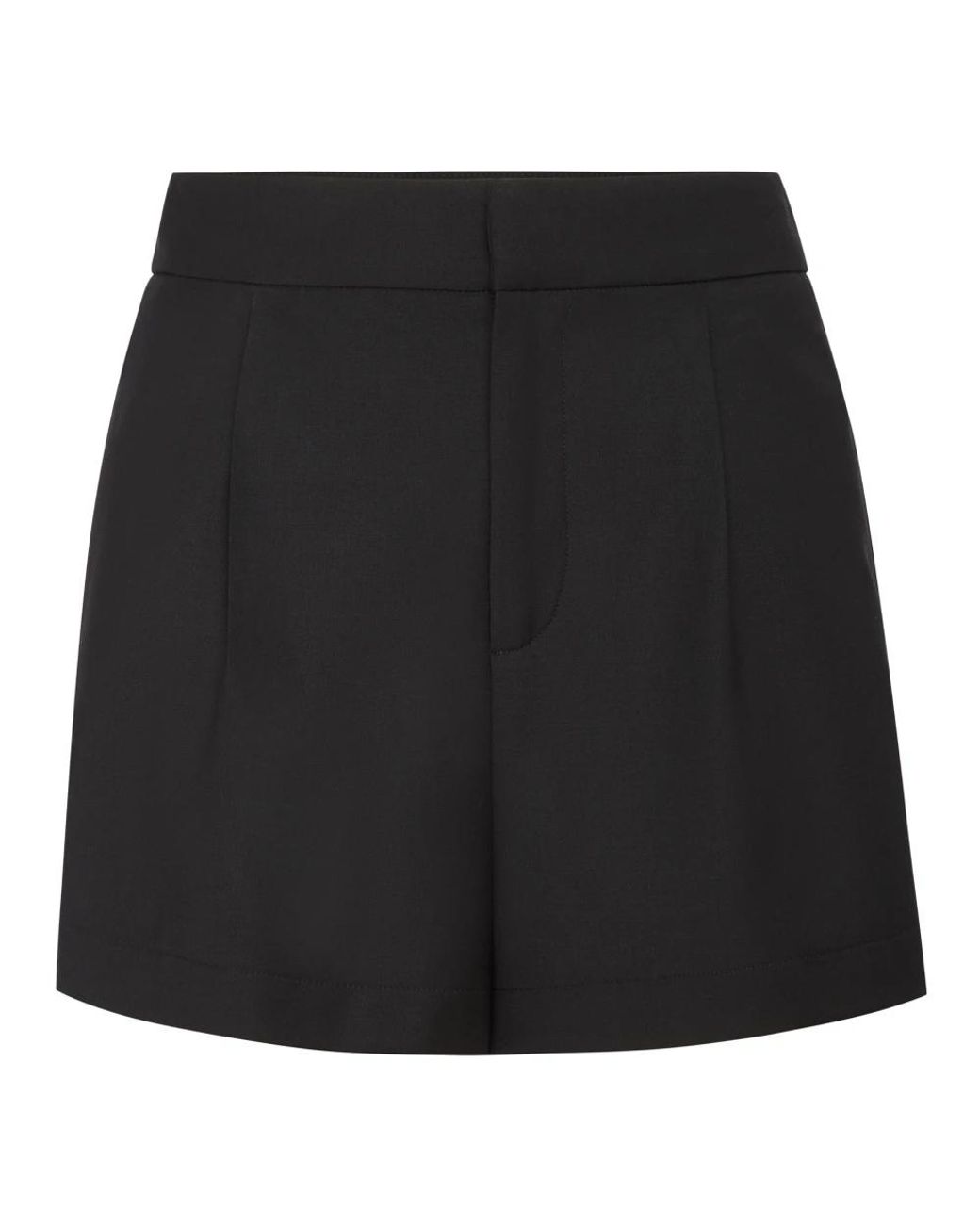 Philipp Plein Stretch Wollen Shorts in het Black