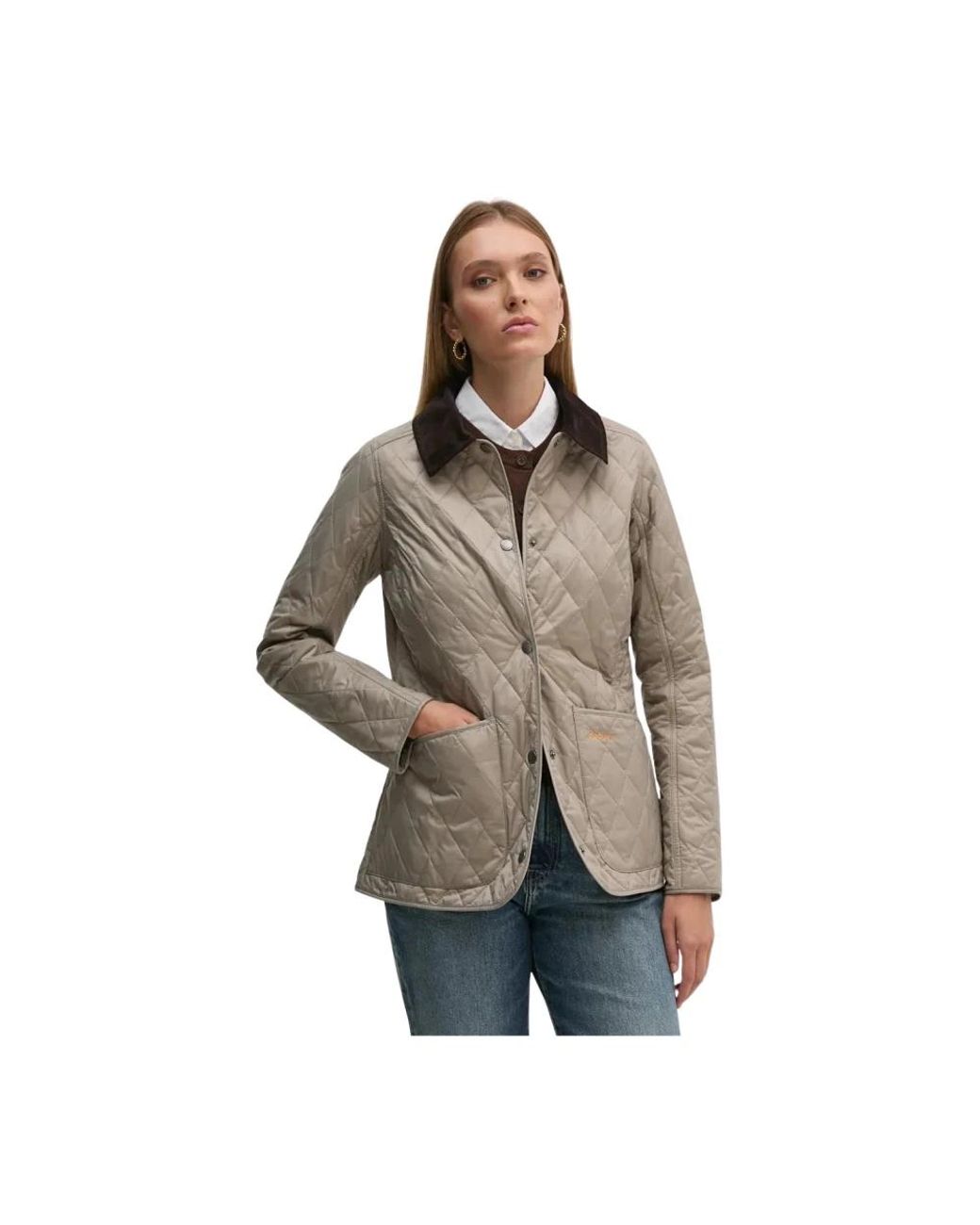Barbour Annandale Quilted Jacket in het Brown