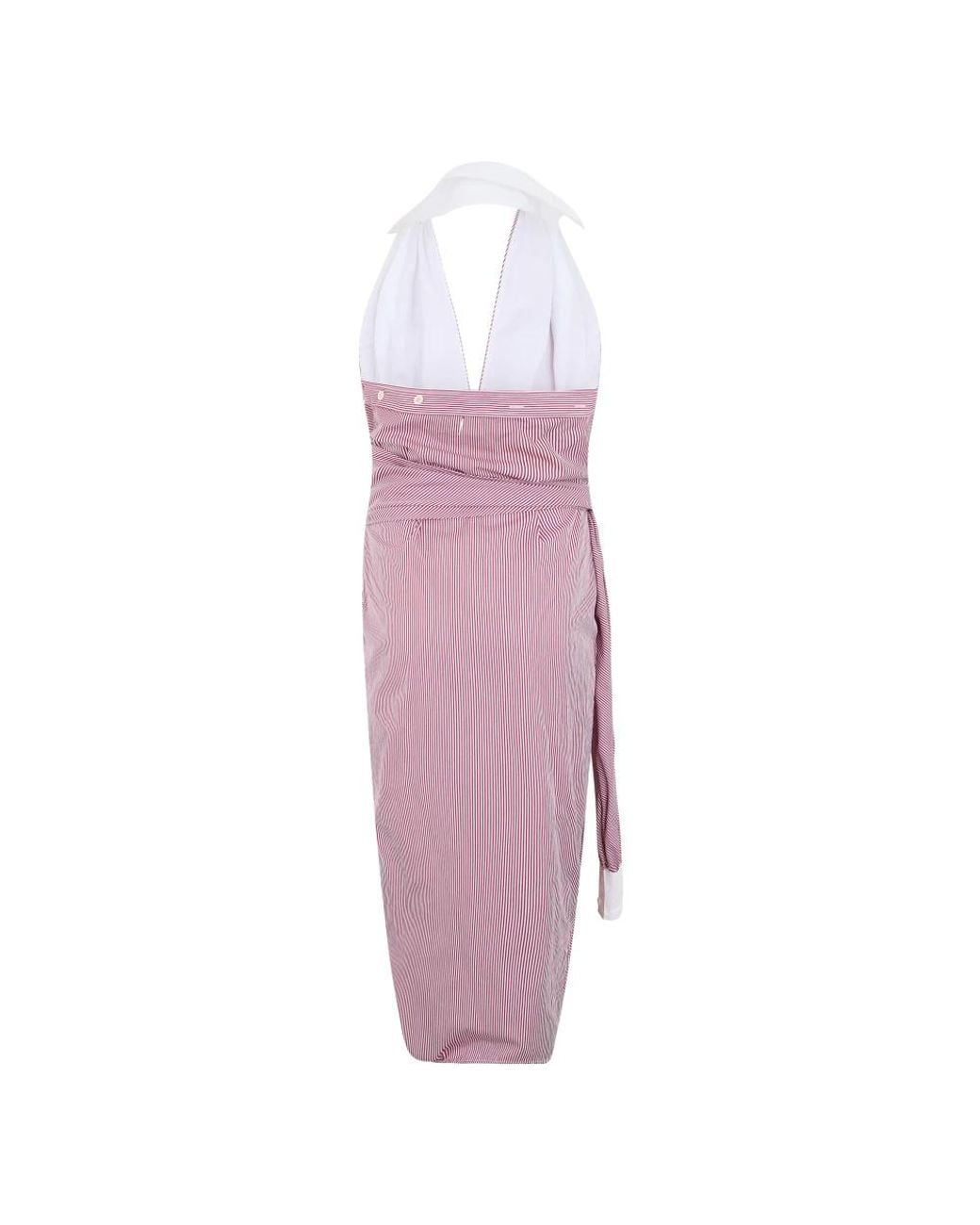 Moschino Purple Wrap Dresses
