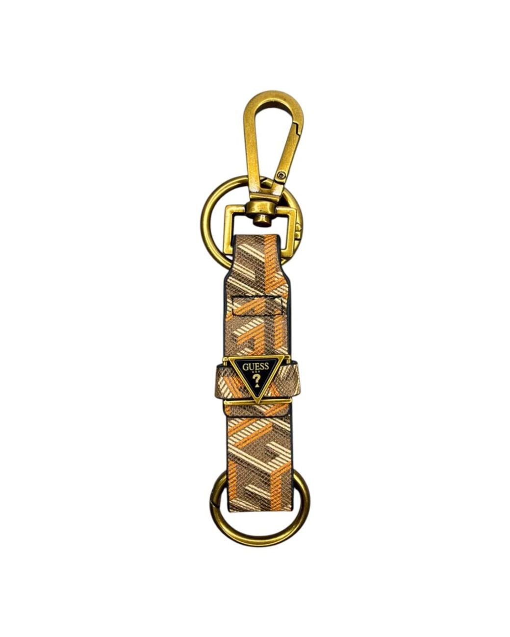 Guess Metallic Keychains for men