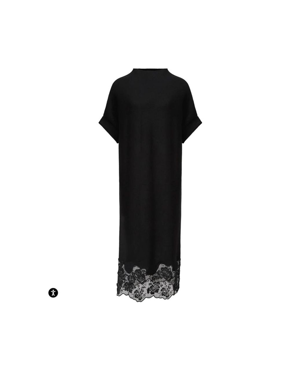 Fabiana Filippi Black Midi Dresses