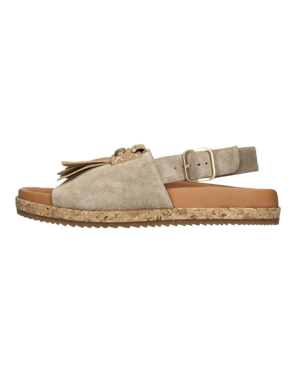 Flat Sandals di Chie Mihara in Natural