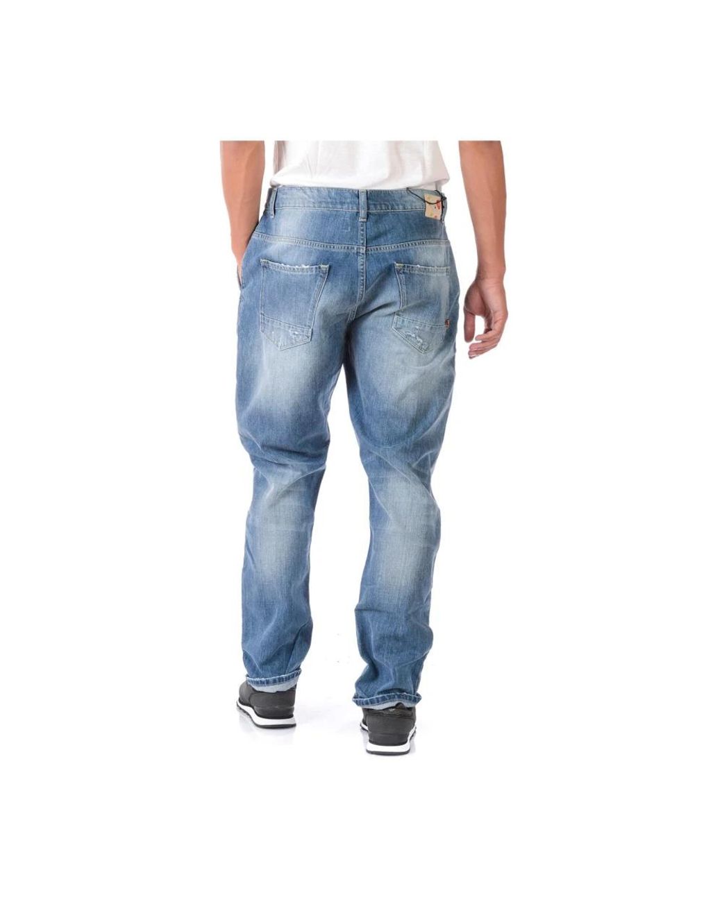 Daniele Alessandrini Blue Straight Fit Jeans for men