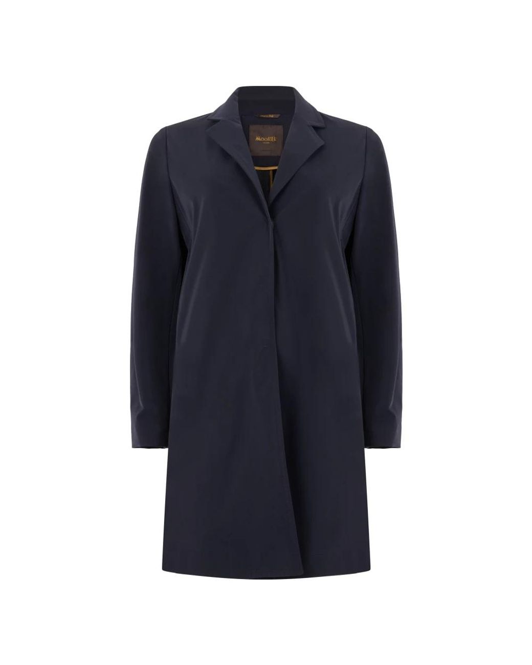 Moorer Blue Single-Breasted Coats