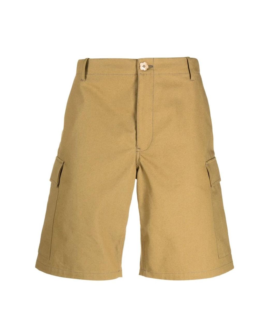KENZO Natural Casual Shorts for men