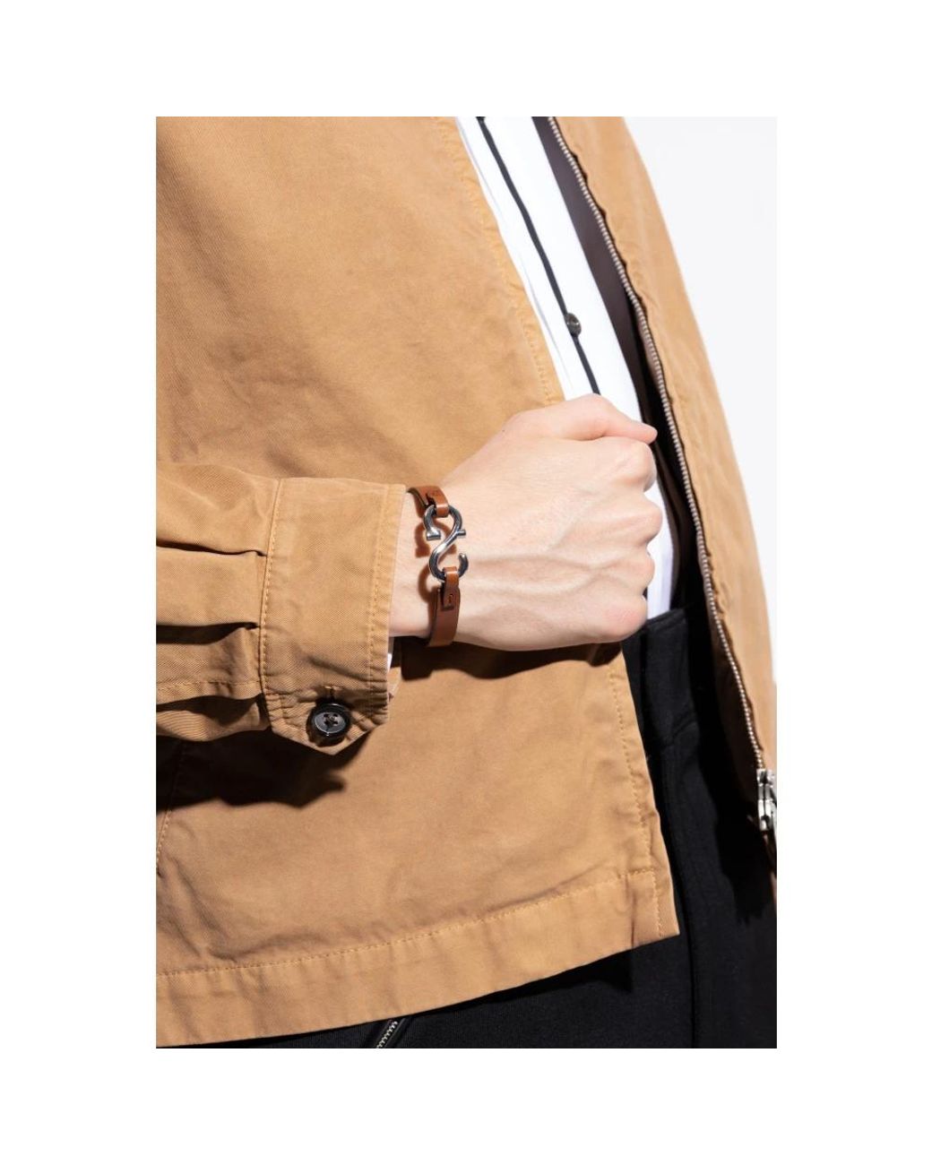 Bracelets di Ferragamo in Brown da Uomo