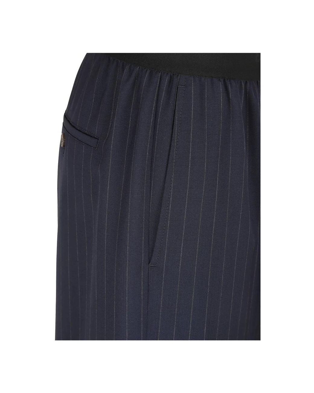 Balenciaga Blue Straight Trousers