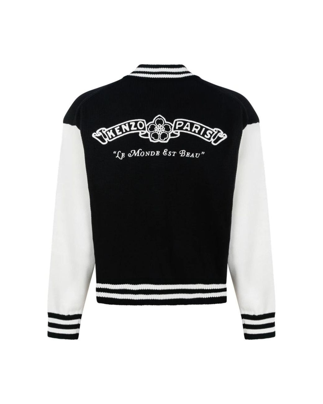 KENZO Black Zip-Throughs for men