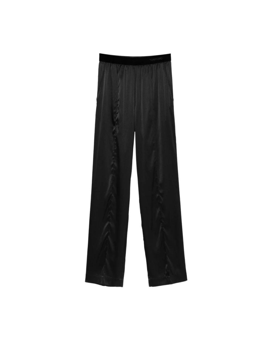 Tom Ford Black Straight Trousers