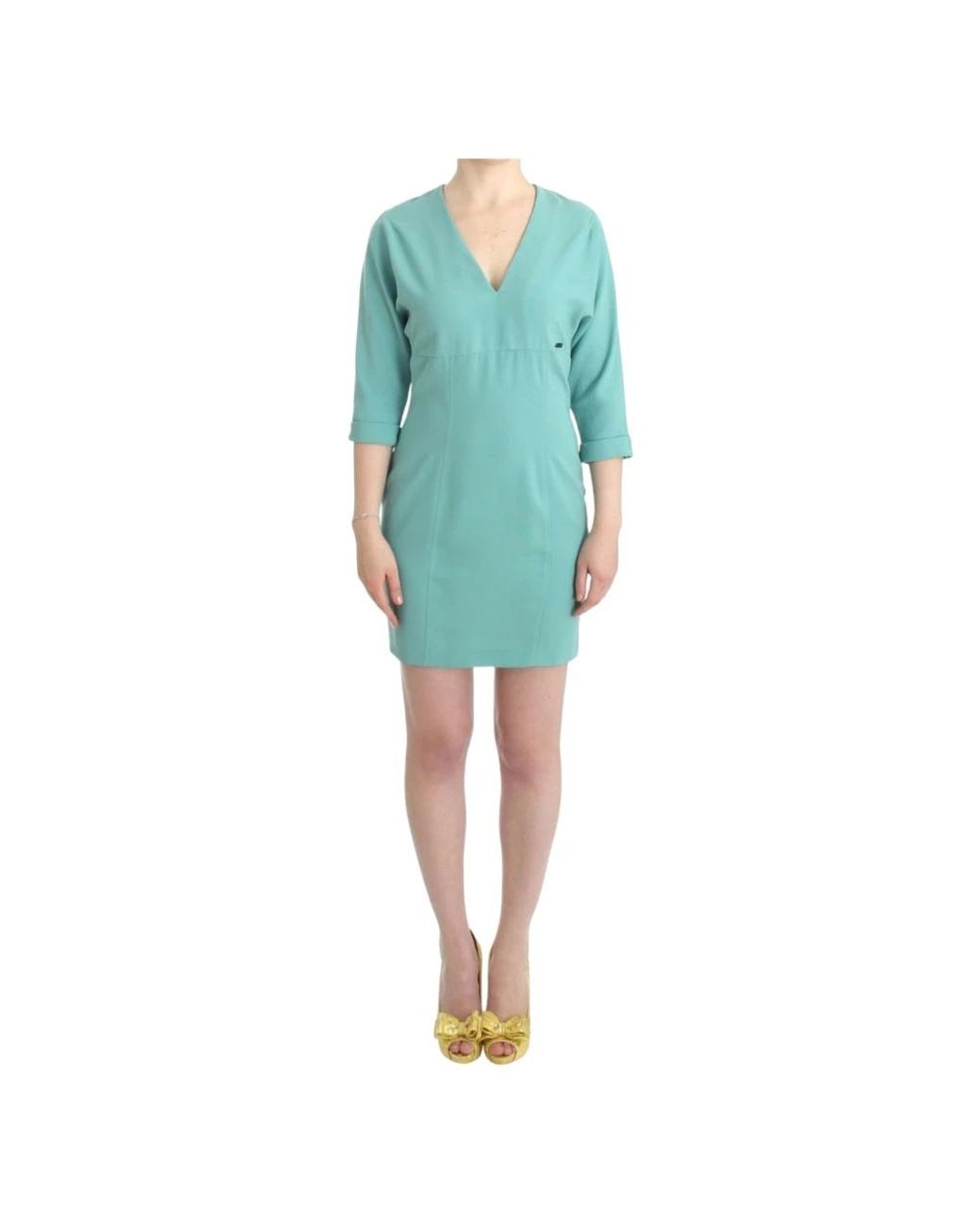 CoSTUME NATIONAL Blue Short Dresses