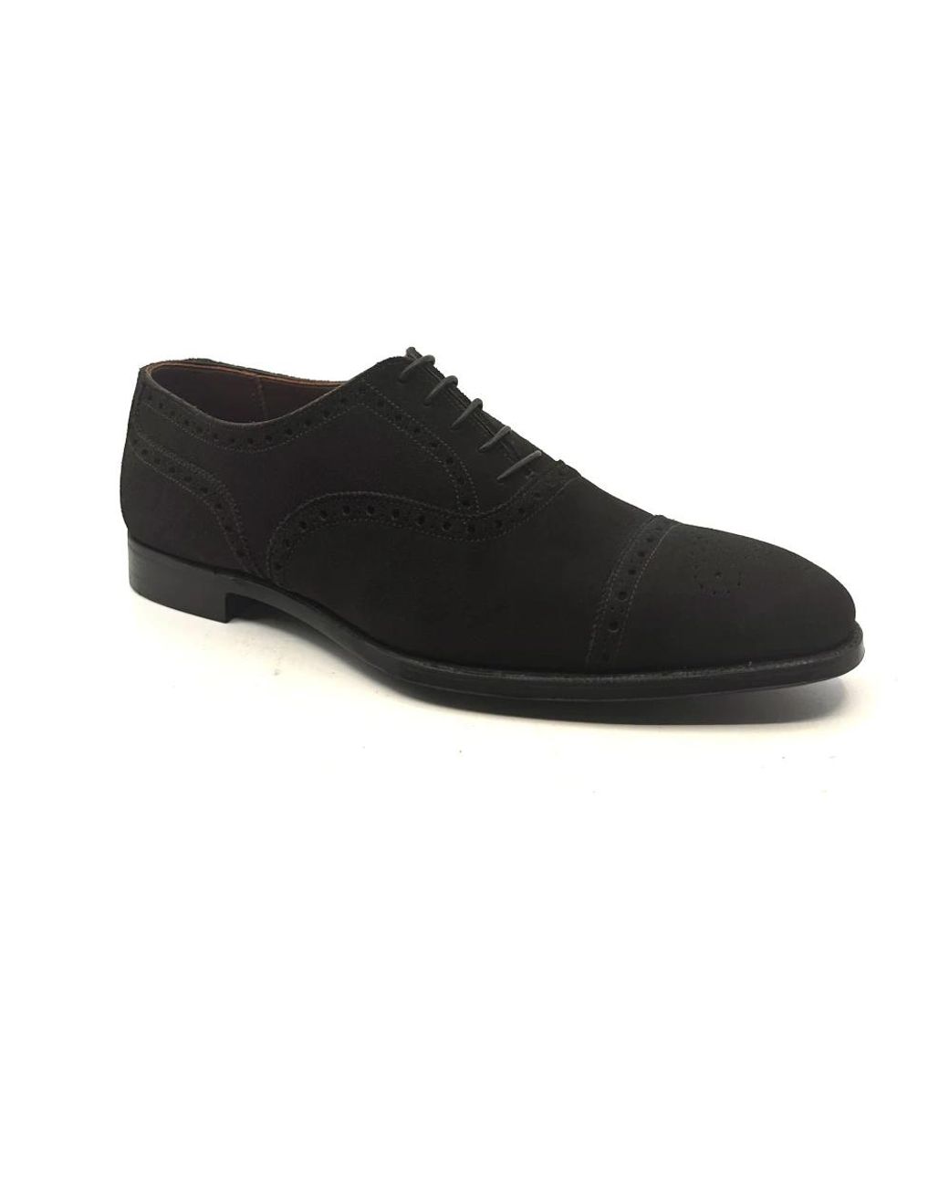 Crockett and Jones Schoenen ,Bruin ,Leer Barrington Richelieu in het Black voor heren