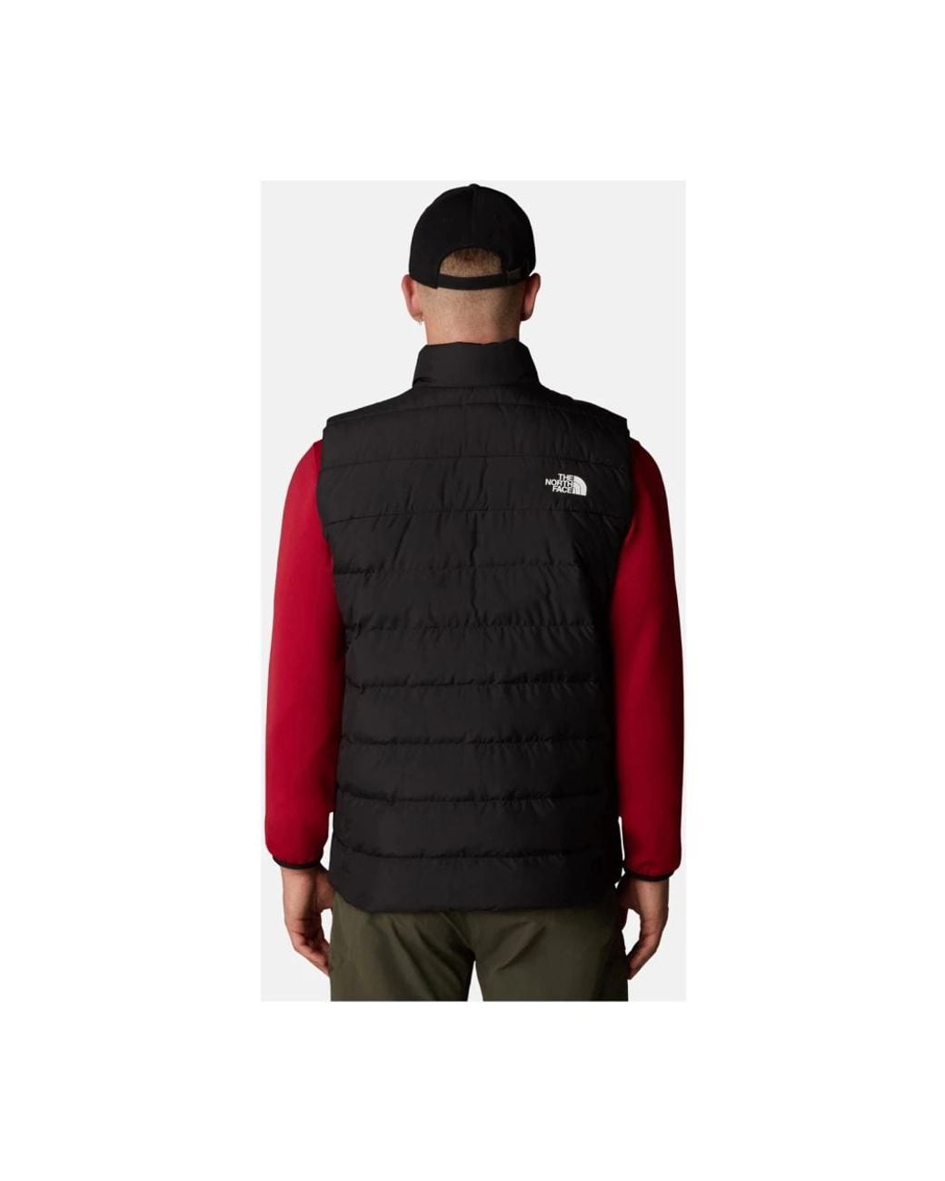 The North Face Red Waistcoats for men