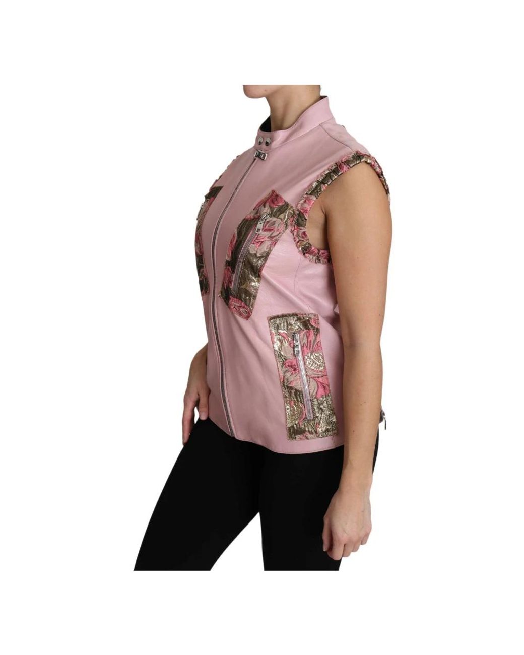 Dolce & Gabbana Pink Waistcoats