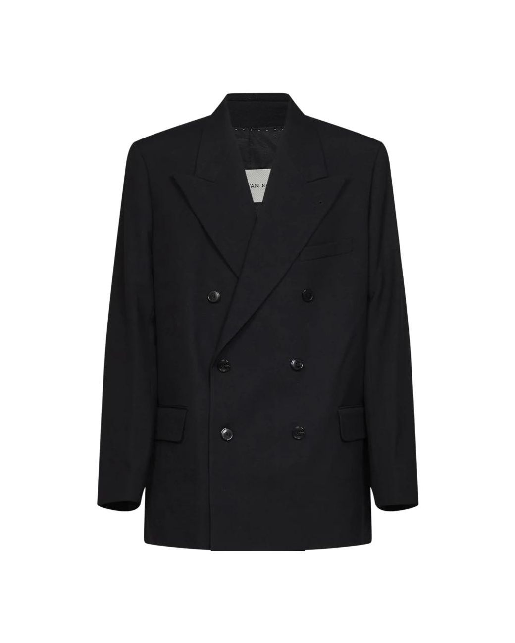 Dries Van Noten Black Blazers for men