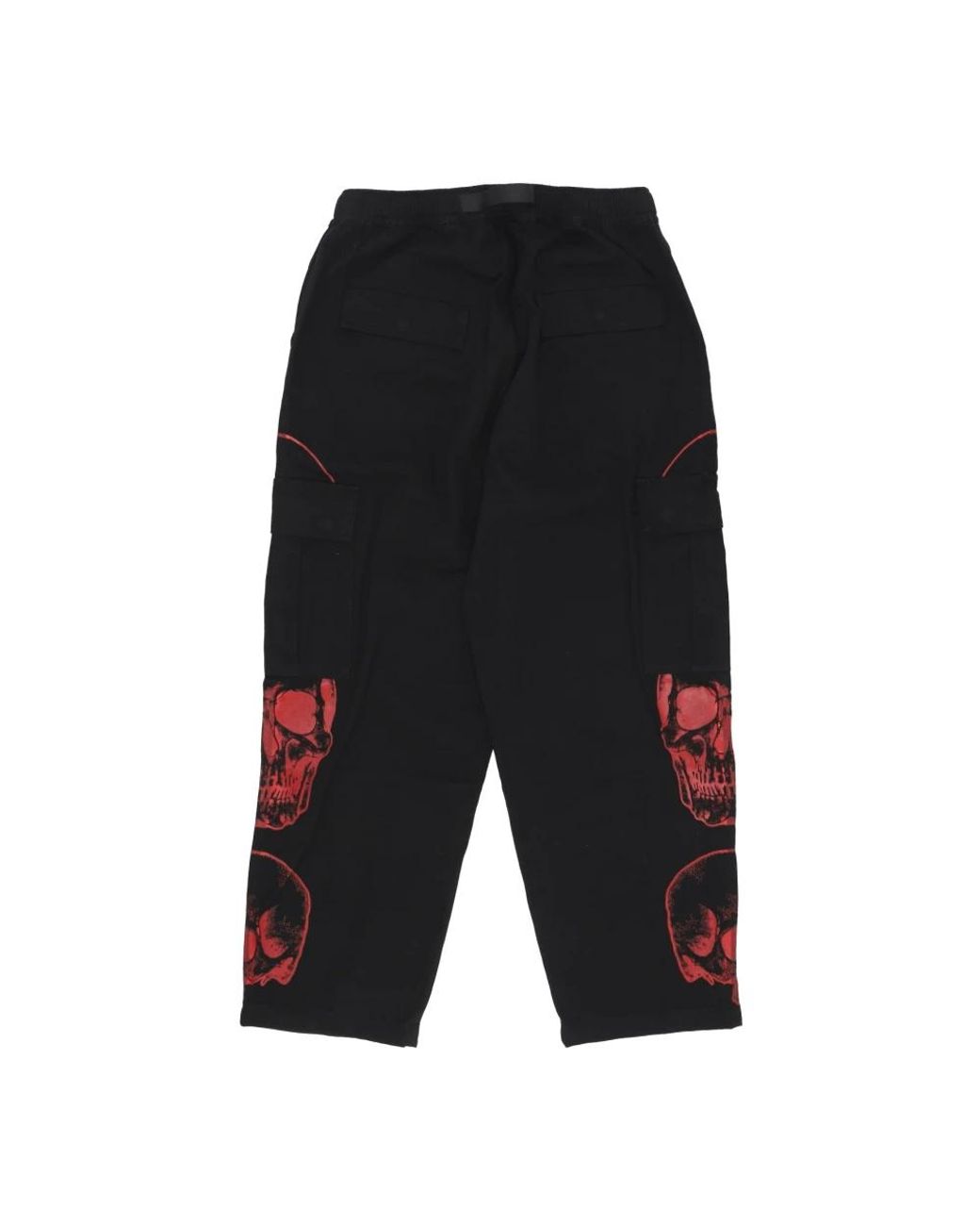 PHOBIA ARCHIVE Black Cropped Trousers for men