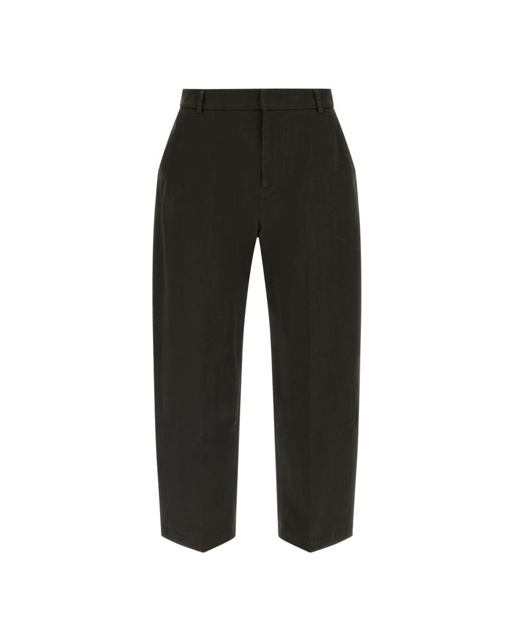 Tela Black Straight Trousers
