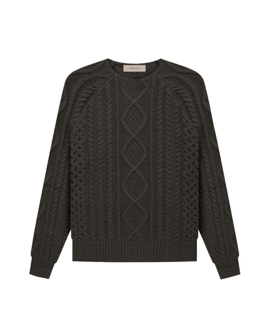 Fear Of God Black Round-Neck Knitwear for men