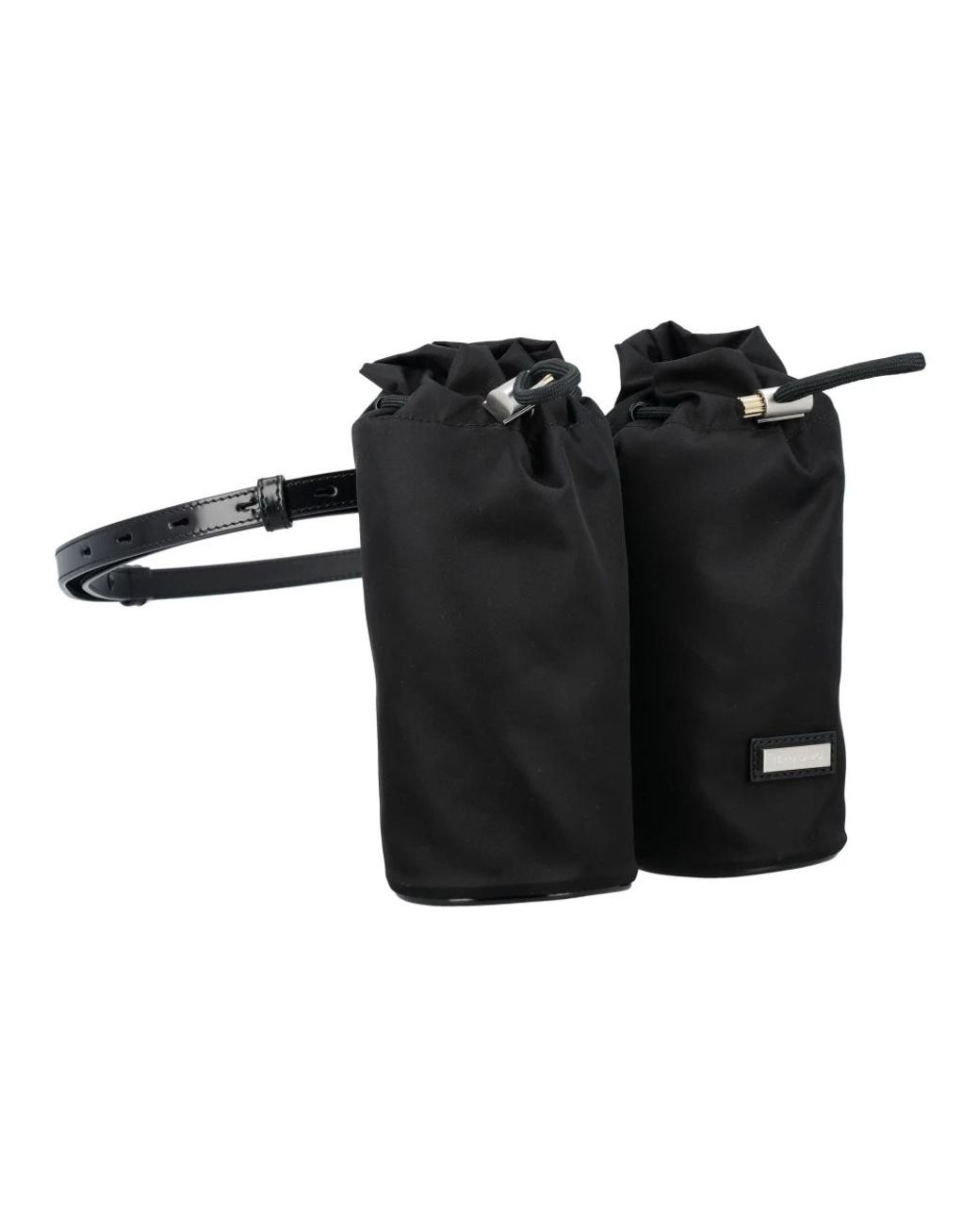 Ferragamo Black Bum Bags for men